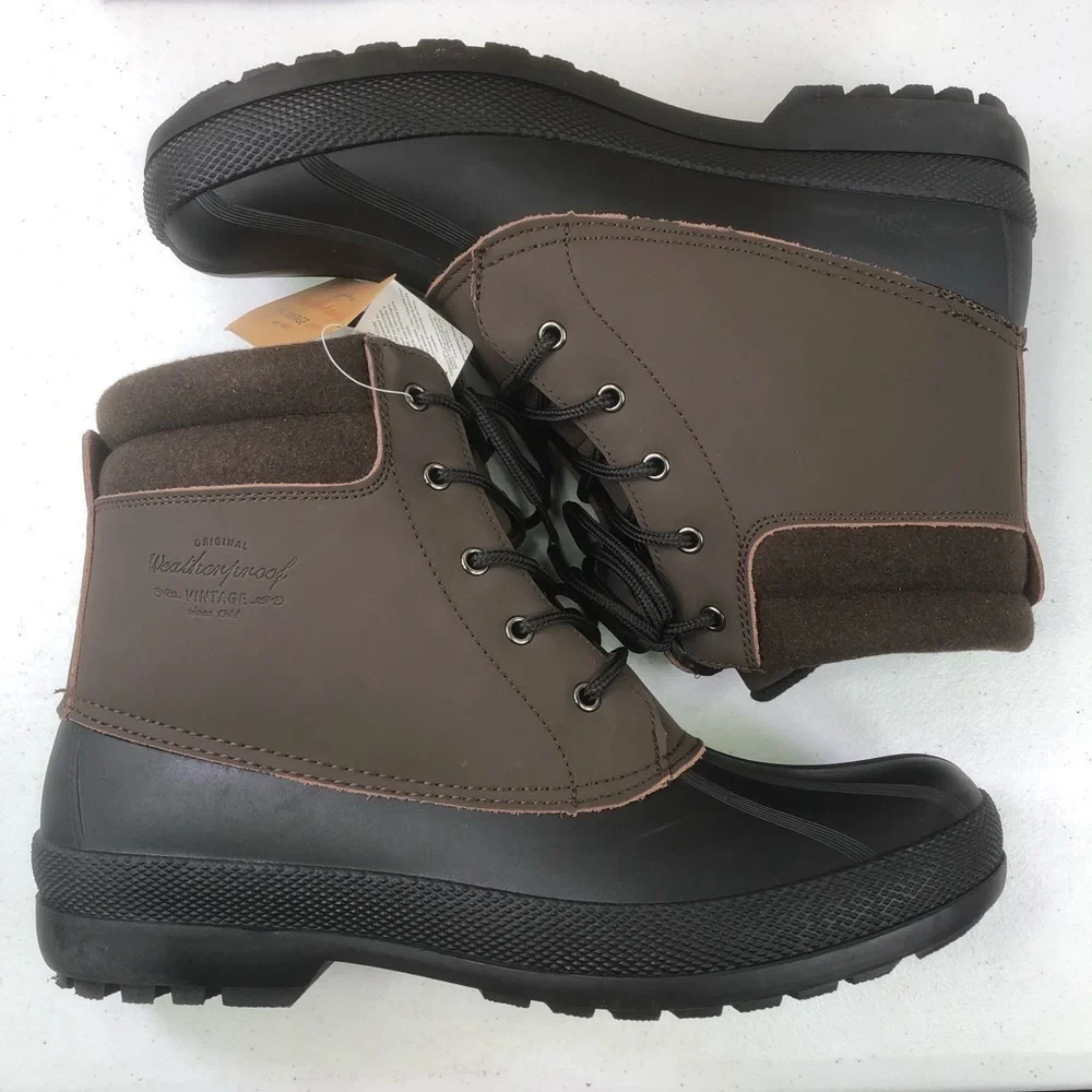 Weatherproof Vintage Luke Lace Up Duck Boot Shoes